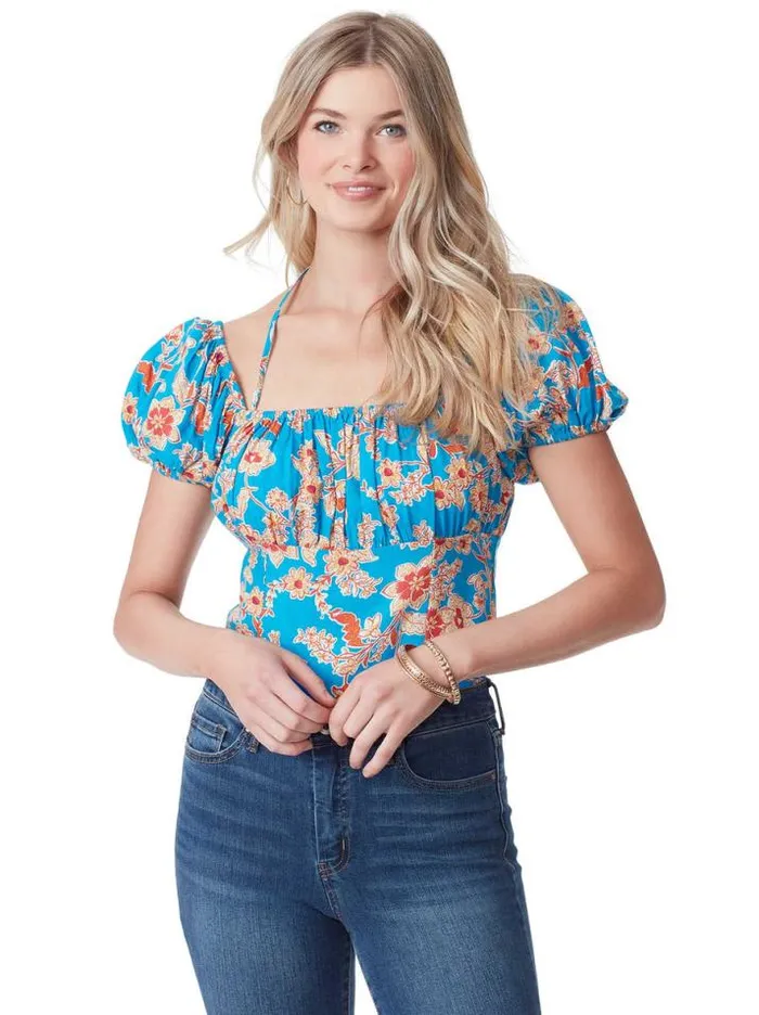 Tops Clothing Jessica Simpson Irin Top In Southern Beauties