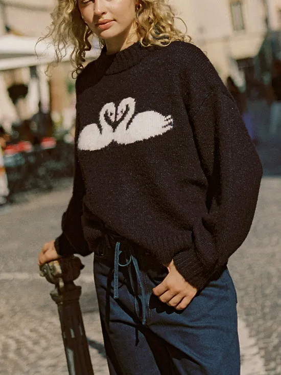 Tops Cory Turtleneck Swan Lisa Says Gah Women