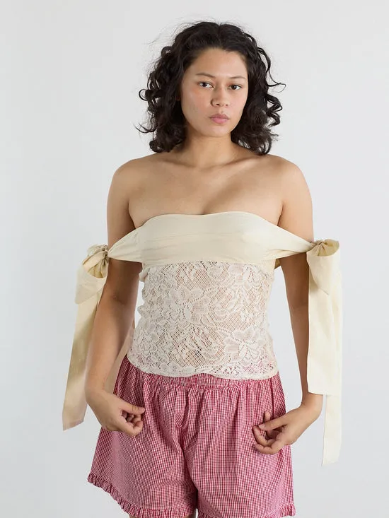 Tops Lisa Says Gah Women Open Wings Top Ivory Tops Lisa Says Gah Women Open Wings Top Ivory