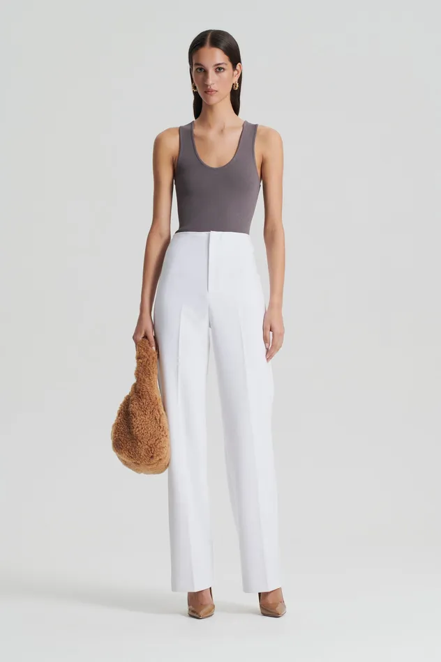 Tops Scanlan Theodore Women CREPE KNIT SINGLET TORBA