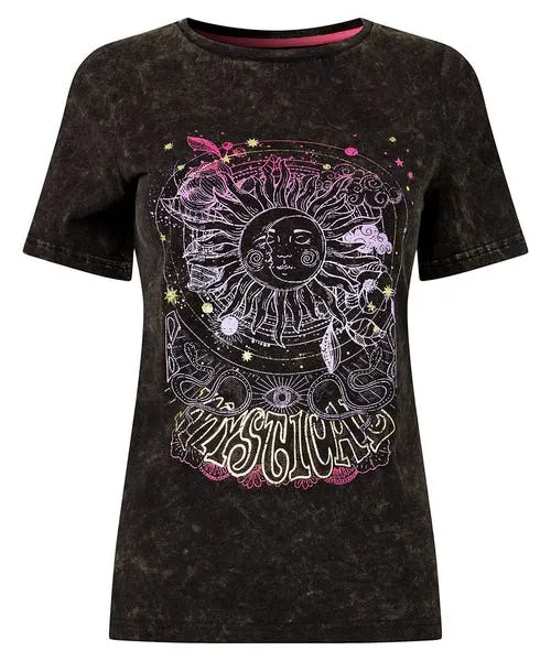 Tops Tunics and Blouses Apparel Joebrowns Mystical Wonder TShirt Charcoal