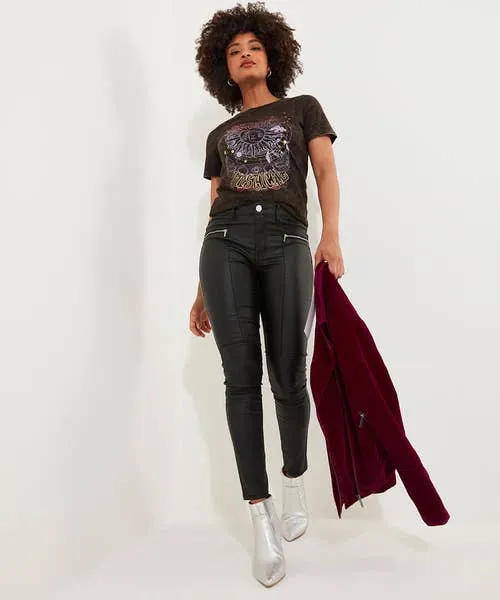 Tops Tunics and Blouses Apparel Joebrowns Mystical Wonder TShirt Charcoal