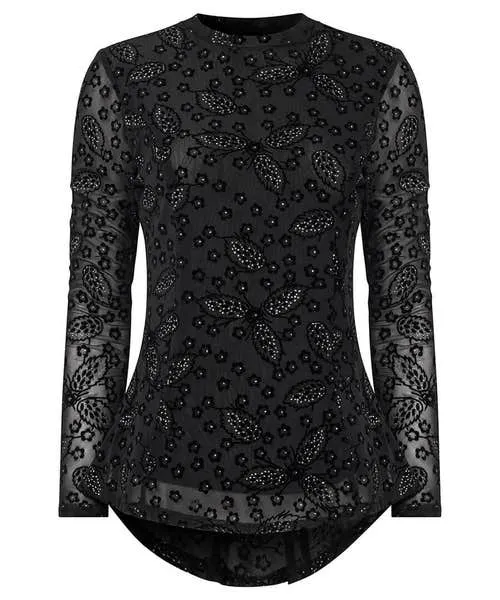 Tops Tunics and Blouses Mesmerising Mesh Top Black Joebrowns Apparel Tops Tunics and Blouses Mesmerising Mesh Top Black Joebrowns Apparel