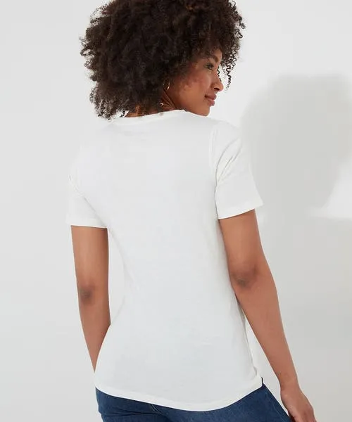 Tops Tunics and Blouses Mystical Magic TShirt Cream Joebrowns Apparel