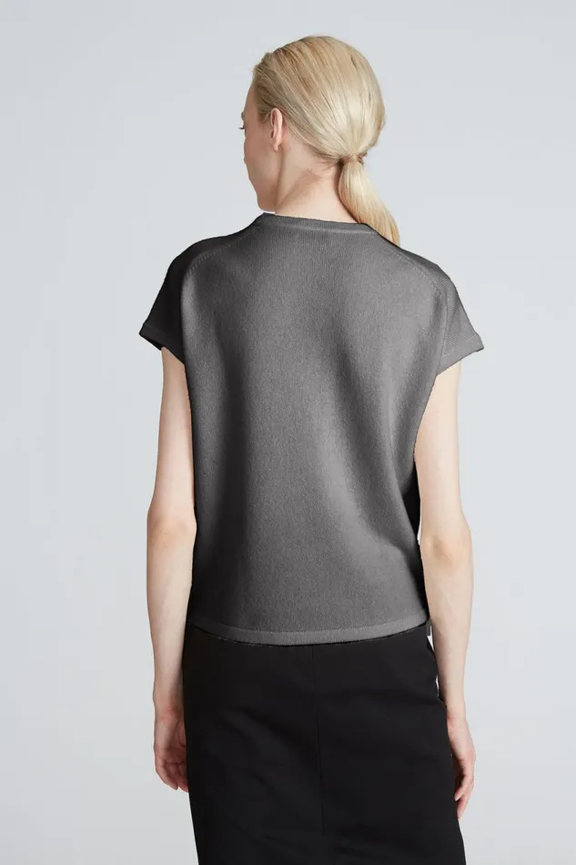 Tops Women Halston Greta Crew Sweater Flannel