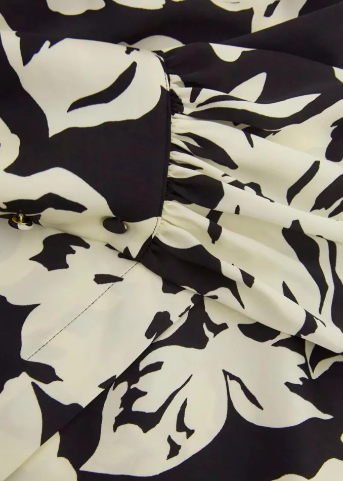 Tops Women HOBBS Askham Shirt Black Cream