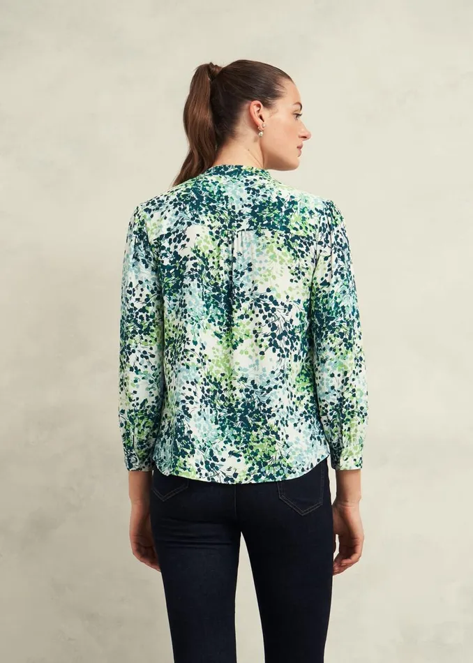 Tops Women HOBBS Beatrix Blouse Ivory Multi