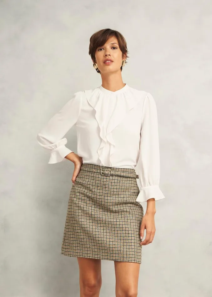 Tops Women HOBBS Maribella Blouse Ivory