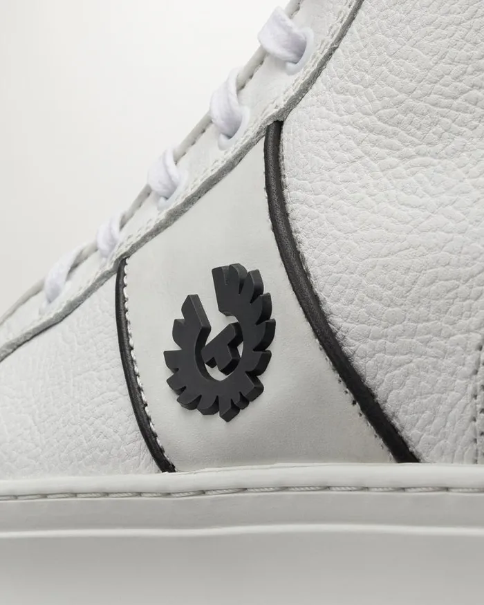 Trainers Men Belstaff Phoenix High Top Sneakers White Trainers Men Belstaff Phoenix High Top Sneakers White