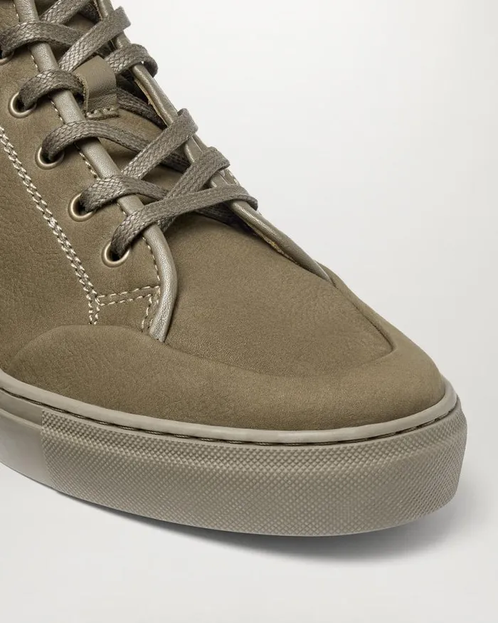 Trainers Men Belstaff Rally High Top Trainers Dark Khaki