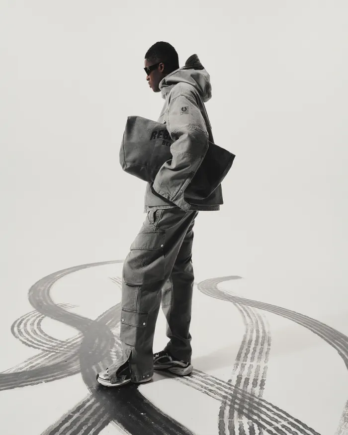 Trousers Men Belstaff Belstaff X Represent Enduro Cargo Shadow Trousers Men Belstaff Belstaff X Represent Enduro Cargo Shadow