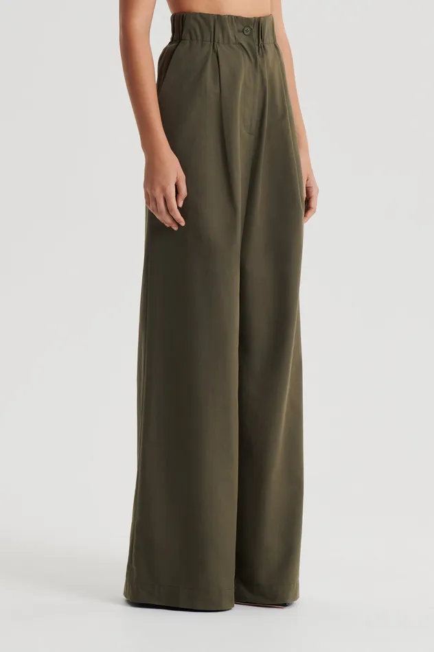 Trousers PLEAT CARGO TROUSER JUNGLE Scanlan Theodore Women Trousers PLEAT CARGO TROUSER JUNGLE Scanlan Theodore Women