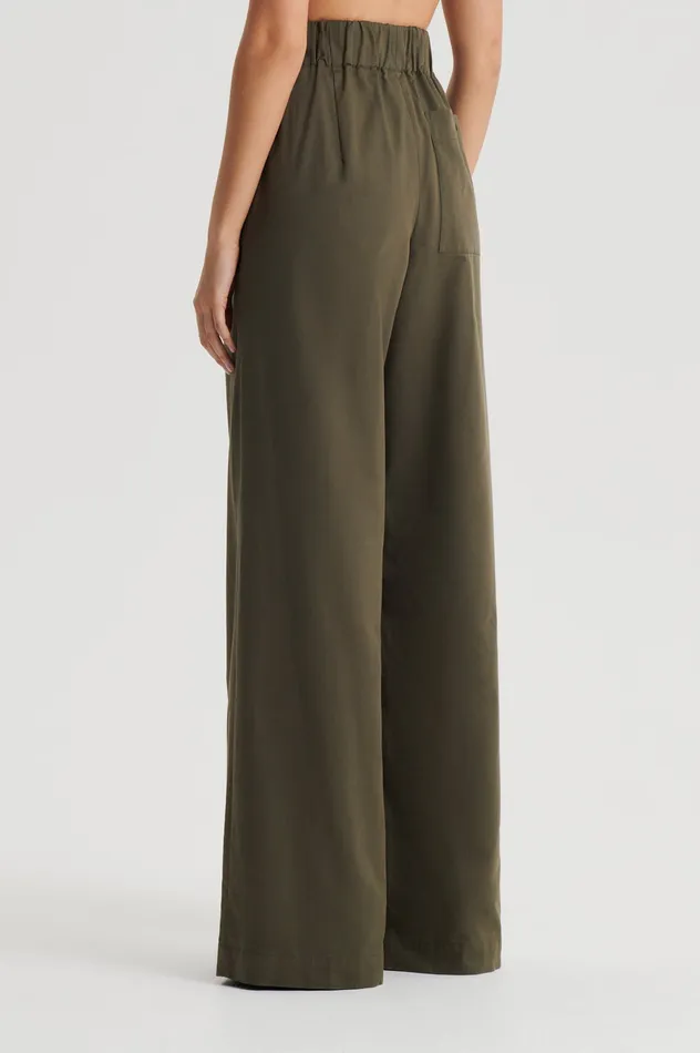 Trousers PLEAT CARGO TROUSER JUNGLE Scanlan Theodore Women Trousers PLEAT CARGO TROUSER JUNGLE Scanlan Theodore Women