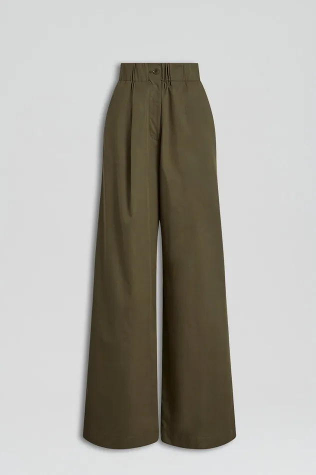 Trousers PLEAT CARGO TROUSER JUNGLE Scanlan Theodore Women Trousers PLEAT CARGO TROUSER JUNGLE Scanlan Theodore Women