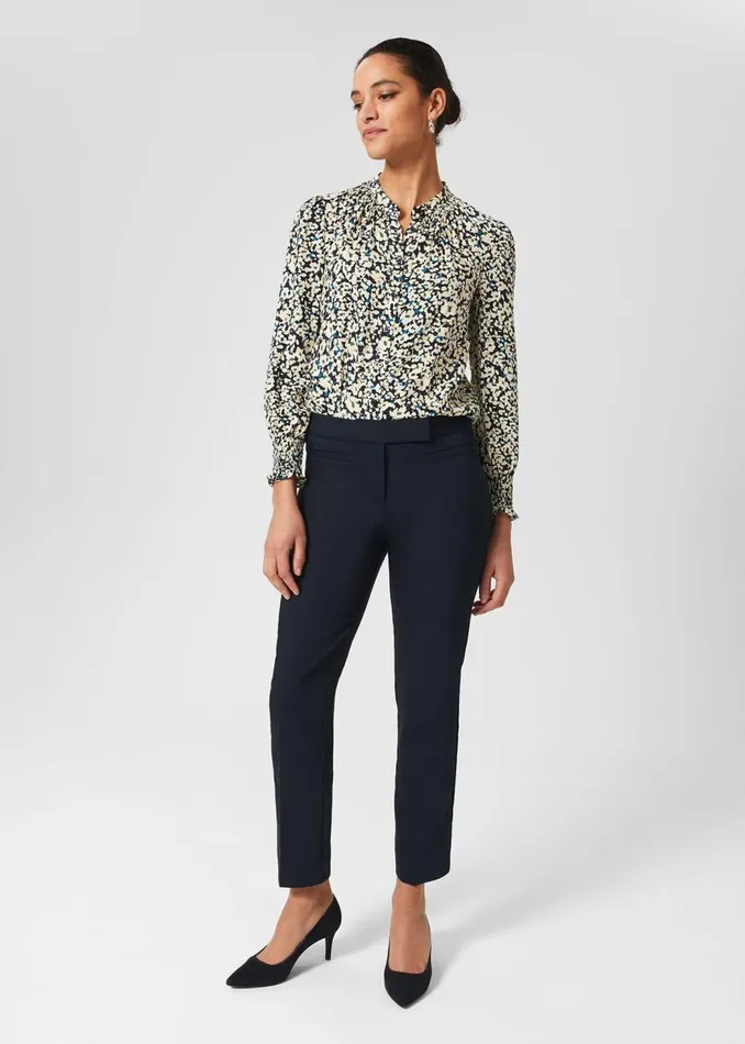 Trousers Women HOBBS Annie Trousers Navy