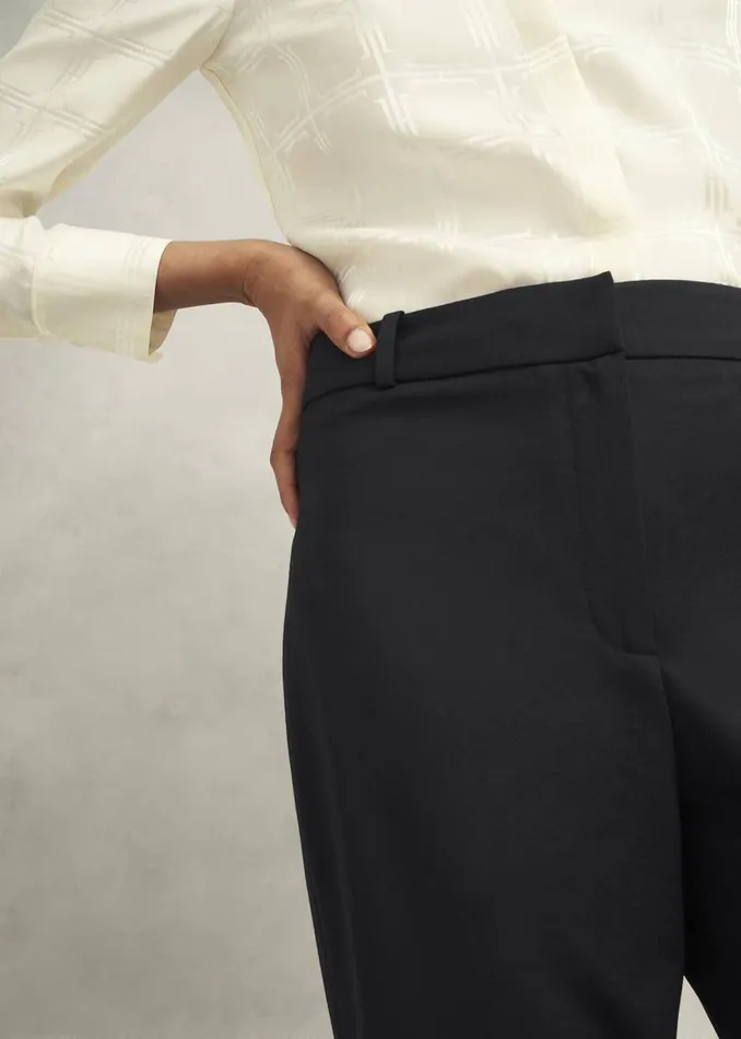 Trousers Women HOBBS Sinclair Trouser With Wool Black