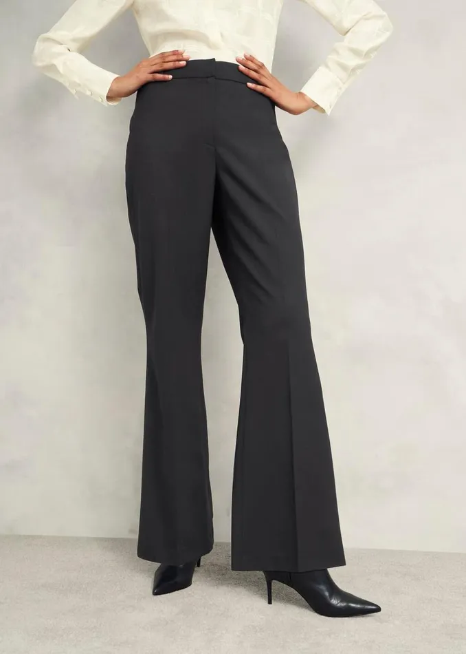 Trousers Women HOBBS Sinclair Trouser With Wool Black