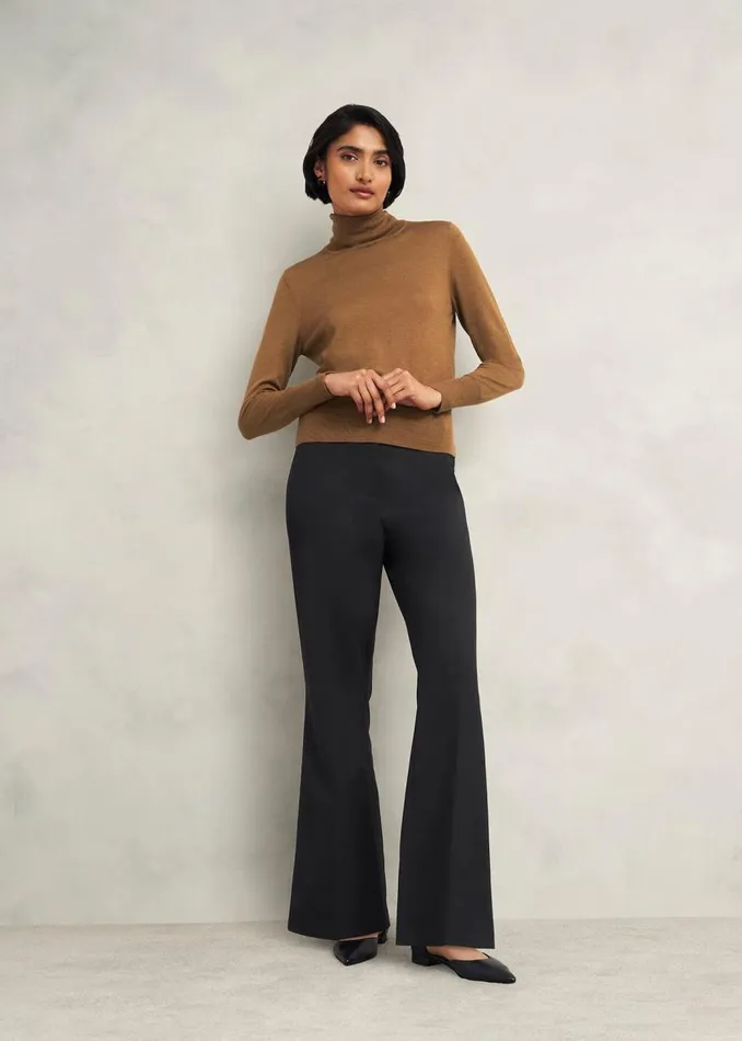 Trousers Women HOBBS Sinclair Trouser With Wool Black