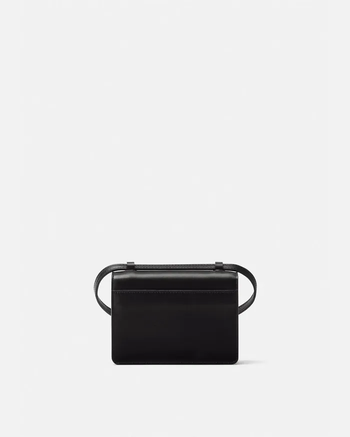Versace Bags and Accessories Kids Heart La Medusa Crossbody Bag Blackgold