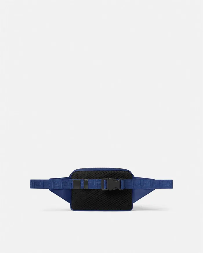 Versace Bags and Accessories Kids Medusa Belt Bag Blue