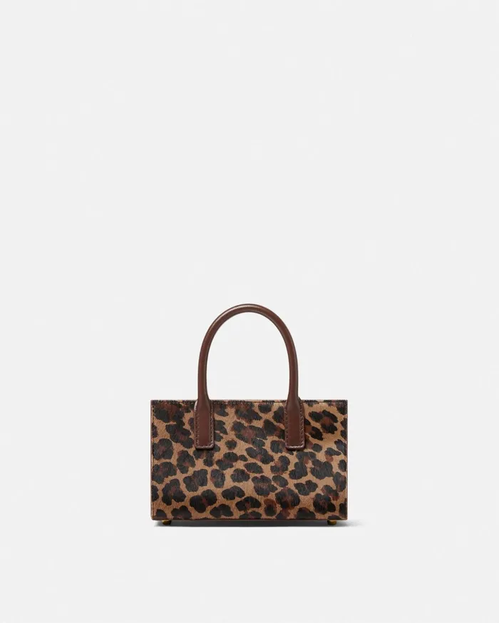 Versace Medusa 03995 Women Leopard Medusa 03995 Mini Tote Bag Animalier