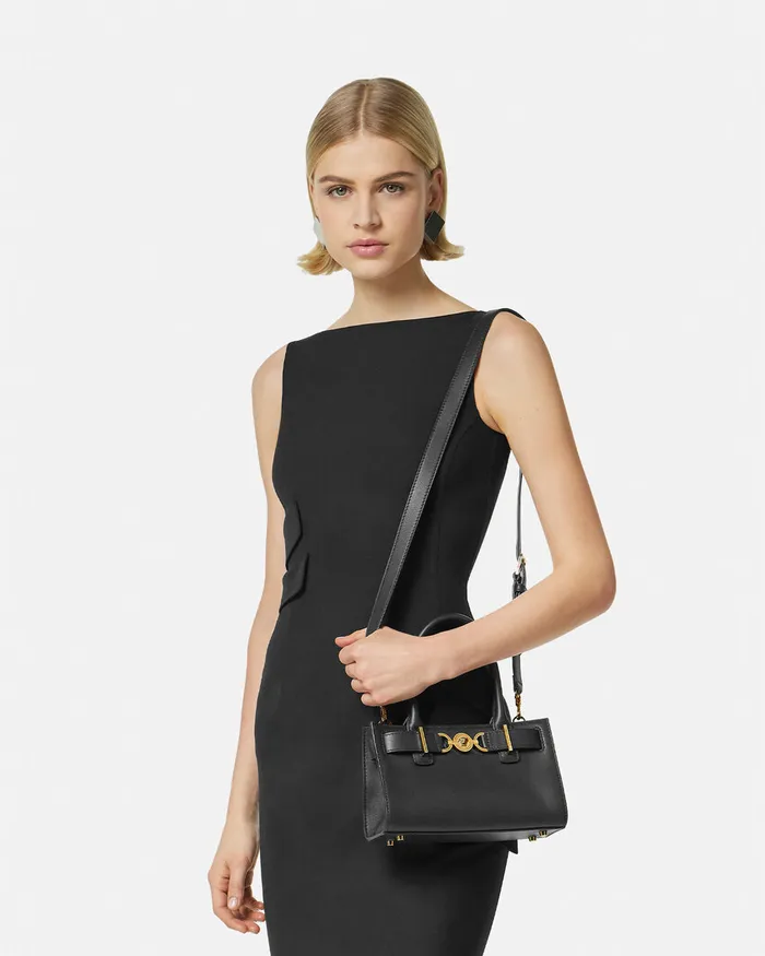 Versace Medusa 03995 Women Medusa 03995 Small Tote Bag Blackgold