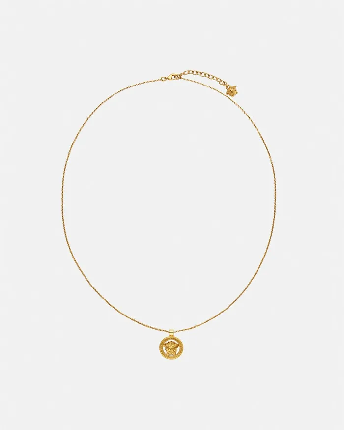 Versace Necklaces WomenMen Medusa 03995 Pendant Necklace Light Gold