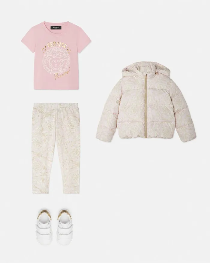 Versace Shirts and Tshirts Kids Medusa Princess TShirt Pink