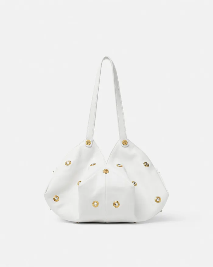 Versace Shoulder and Crossbody Women Protea Shoulder Bag White