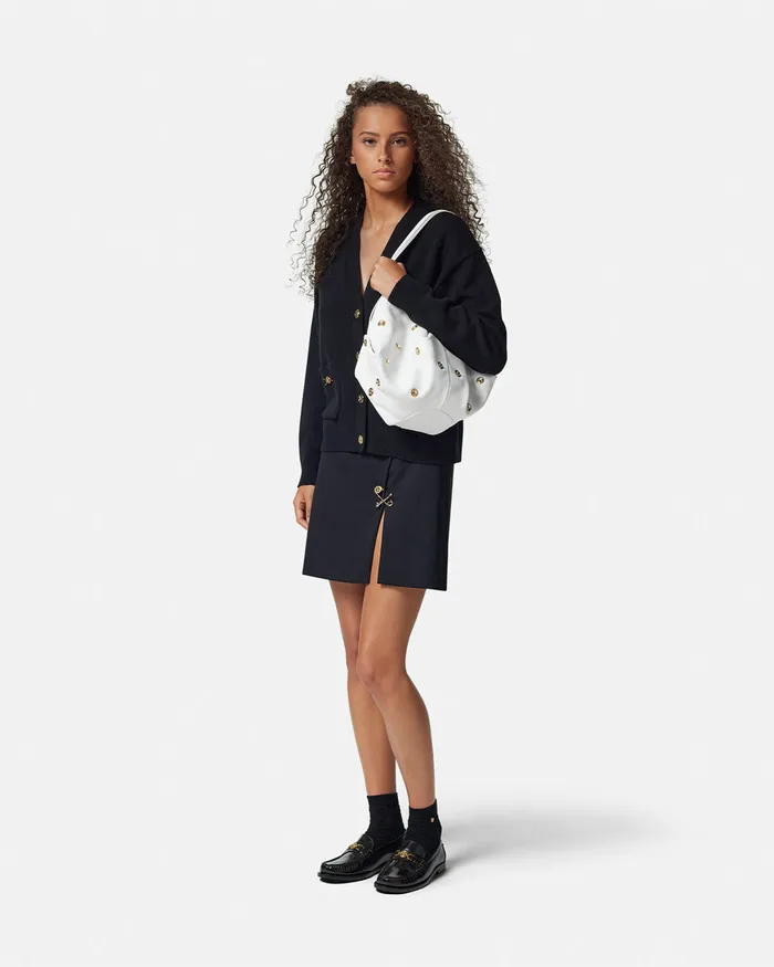 Versace Shoulder and Crossbody Women Protea Shoulder Bag White