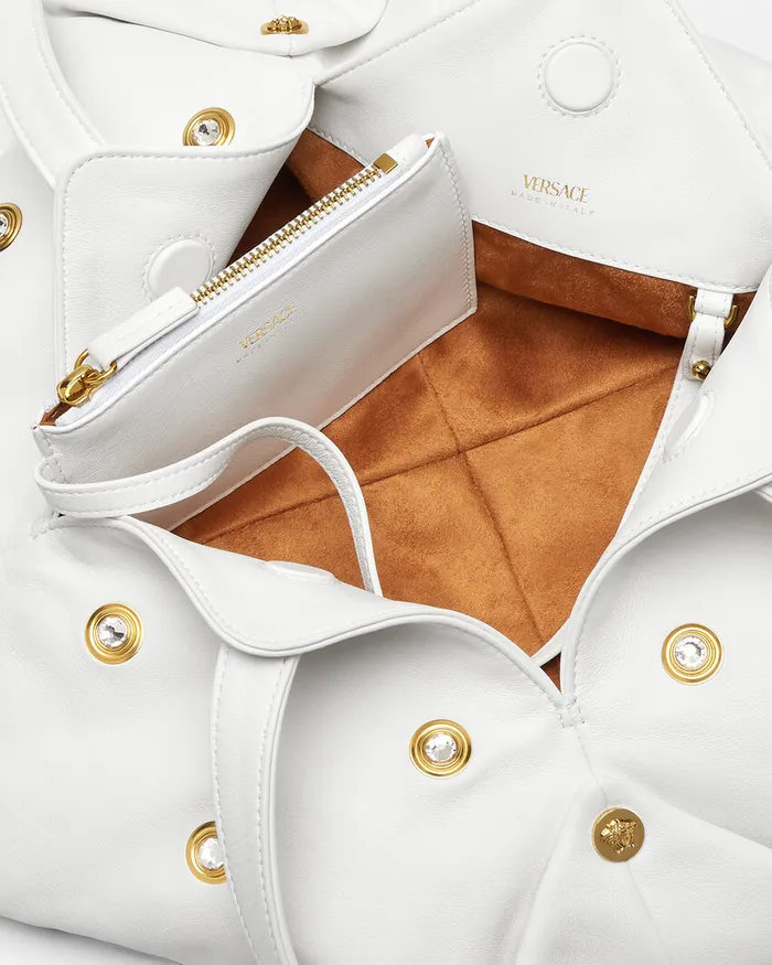 Versace Shoulder and Crossbody Women Protea Shoulder Bag White