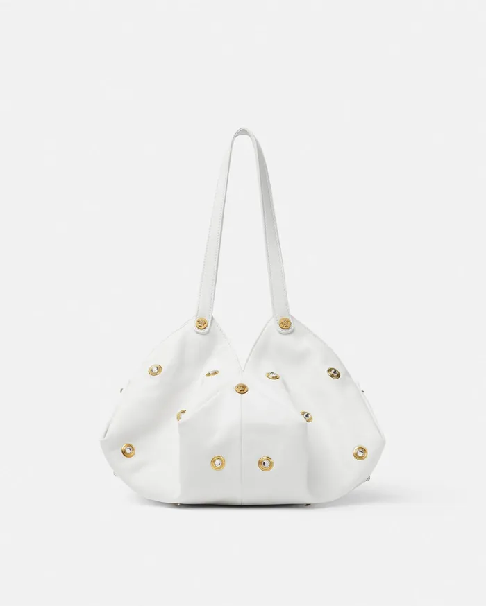 Versace Shoulder and Crossbody Women Protea Shoulder Bag White