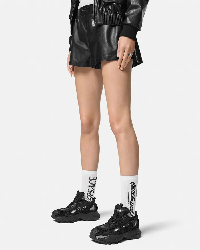 Versace Sneakers Women Mercury Mvs01 Sneakers Black