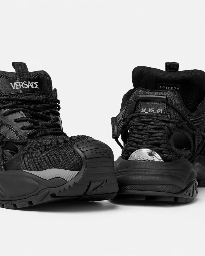 Versace Sneakers Women Mercury Mvs01 Sneakers Black