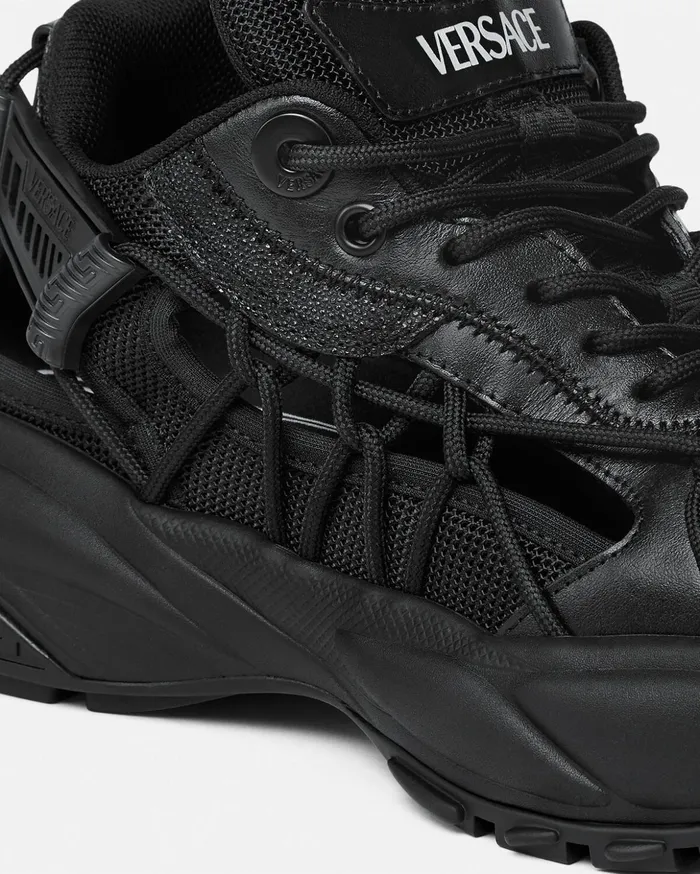 Versace Sneakers Women Mercury Mvs01 Sneakers Black