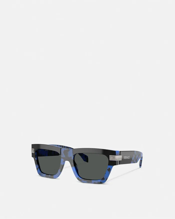 Versace Sunglasses Men Classic Top Sunglasses Blackblue
