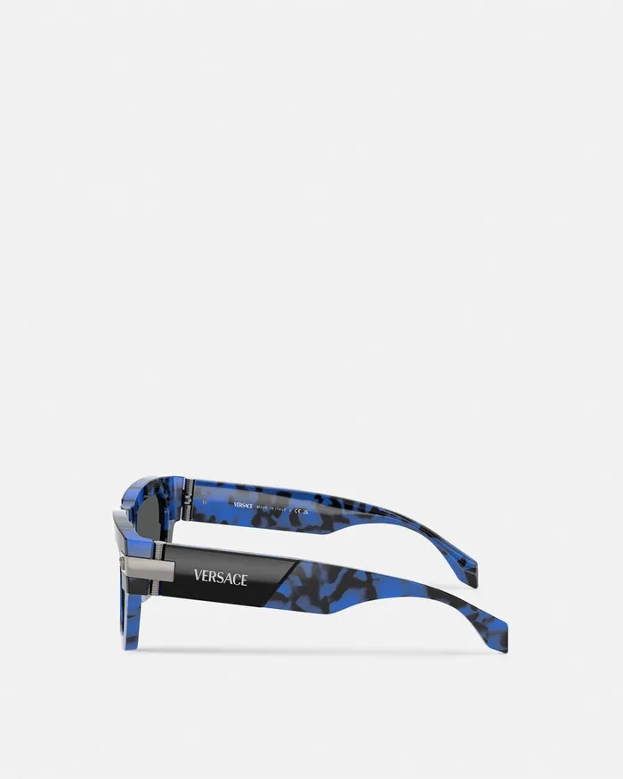 Versace Sunglasses Men Classic Top Sunglasses Blackblue