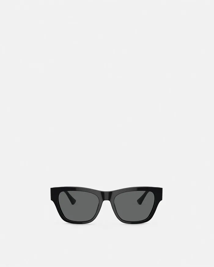Versace Sunglasses Men Medusa Legend Squared Sunglasses Blackgold