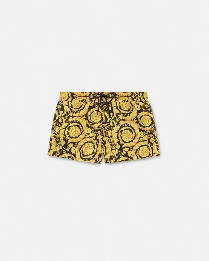 Versace Swimwear Men Barocco Swim Shorts Print