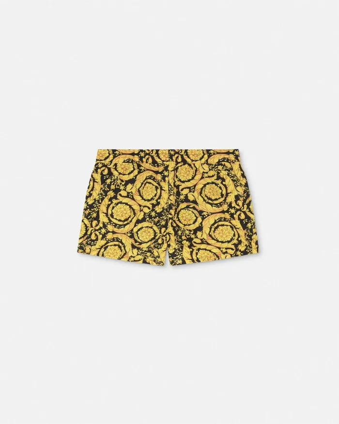 Versace Swimwear Men Barocco Swim Shorts Print