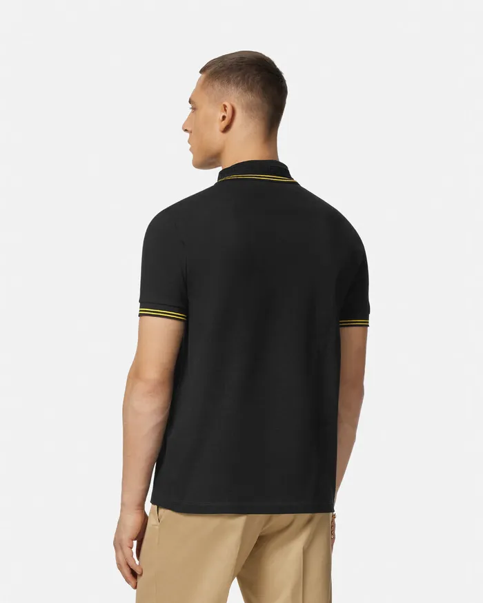 Versace TShirts and Polos Men Medusa Polo Shirt Black