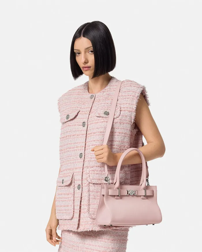 Versace Totes Women Medusa 03995 Tote Bag Light Pink