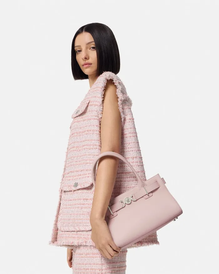 Versace Totes Women Medusa 03995 Tote Bag Light Pink
