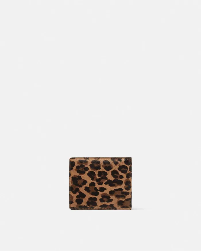 Versace Wallets MenWomen Leopard Medusa Biggie Wallet Animalier