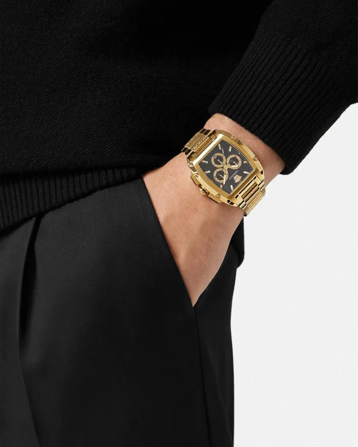 Versace Watches Men Dominus Watch Gold