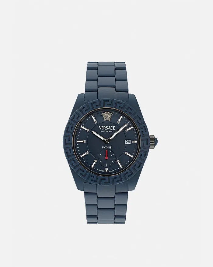 Versace Watches Men Dv One Automatic Watch Blue