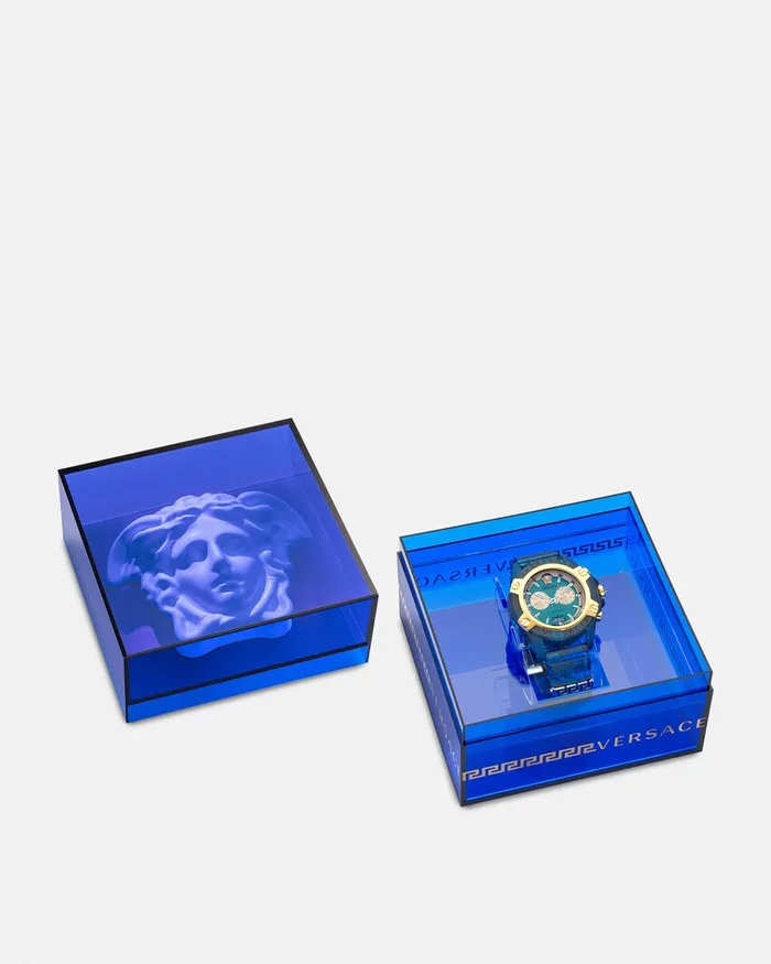 Versace Watches WomenMen Icon Active Watch Greengold