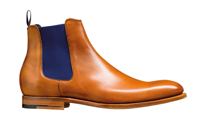 Violet 8211 Cedar Calf Blue Elastic Women Barker Shoes Womens Boots