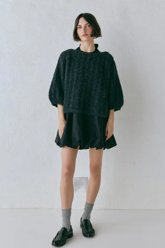 VRG GRL Mina Knit Jumper Marle Women JumpersSweaters
