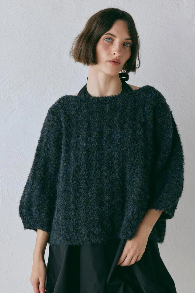 VRG GRL Mina Knit Jumper Marle Women JumpersSweaters